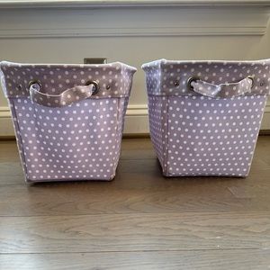 Pottery Barn Kids Canvas Storage